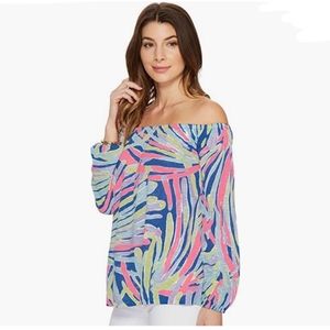 Lilly Pulitzer Enna Knit Top Size S